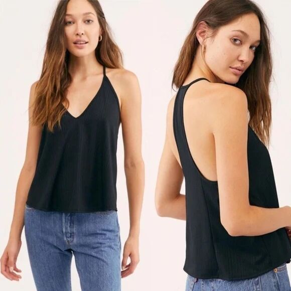 Free People Slinky Tank Black XS - Picture 5 of 8